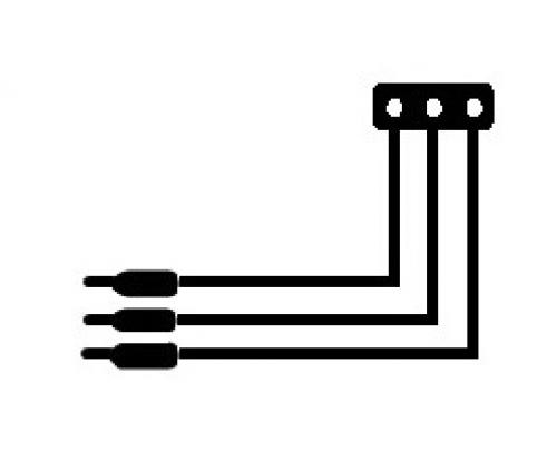 WE-3 Modelit Plug-IT 3 Wire Extension Lead 30cm (x2)